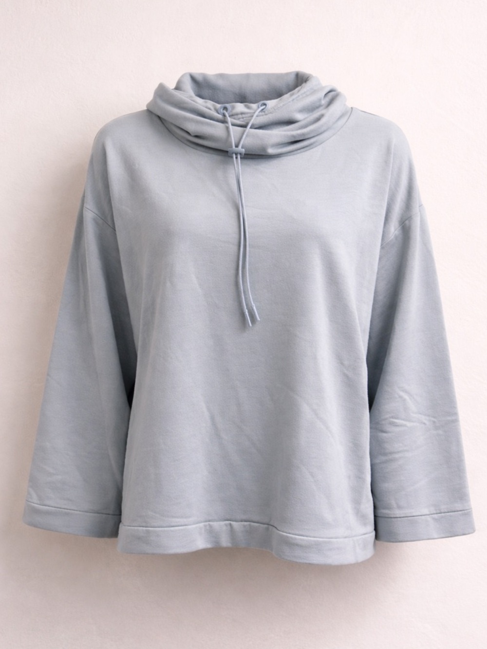Nola Grey Cowl Neck Hoodie Pullover Size X
